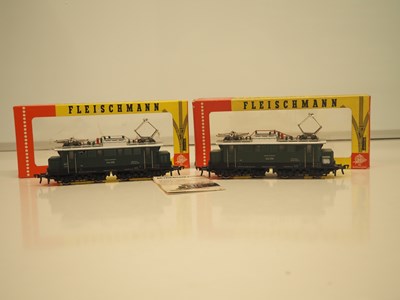 Lot 129 - A pair of FLEISCHMANN German Outline HO gauge...