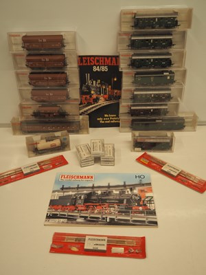 Lot 130 - A group of HO gauge German Outline rolling...