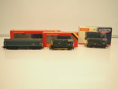 Lot 217 - A group of HORNBY OO gauge diesel locos...