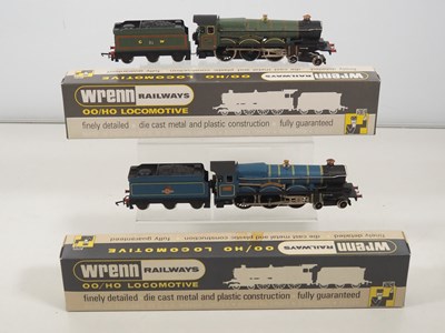 Lot 229 - WRENN - A pair of OO gauge Castle Class steam...