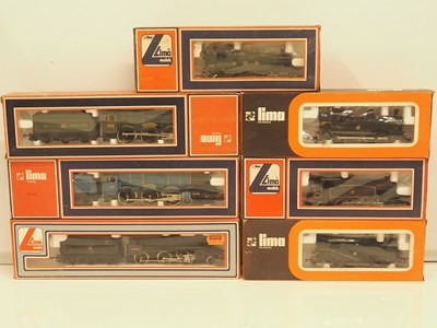 Lot 243 - A mixed group of LIMA OO gauge steam locos,...
