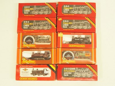 Lot 249 - A group of HORNBY OO gauge small steam tank...