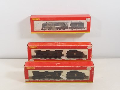 Lot 253 - A group of HORNBY OO gauge steam locomotives...