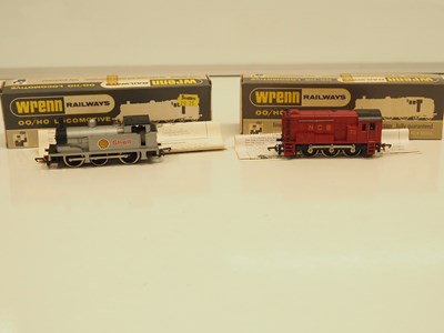 Lot 271 - A pair of WRENN OO gauge W2203 0-6-0 steam...