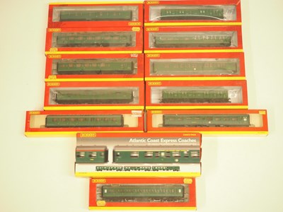 Lot 278 - A group of HORNBY OO gauge passenger coaches...