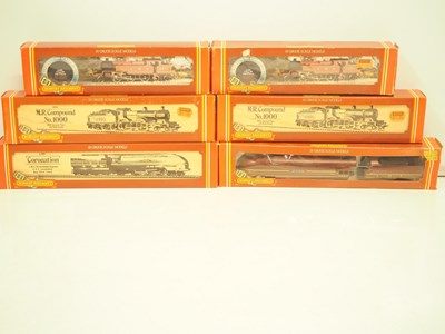 Lot 283 - A group of HORNBY OO gauge steam locomotives,...