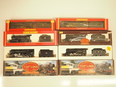 Lot 287 - A group of HORNBY OO gauge steam locomotives,...