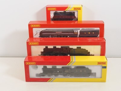 Lot 291 - A group of HORNBY OO gauge steam locomotives,...