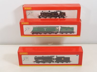 Lot 295 - A group of HORNBY OO gauge steam locomotives...