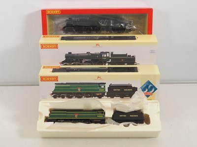 Lot 298 - A pair of HORNBY OO gauge steam locomotives...