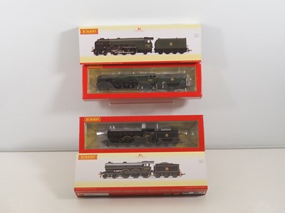 Lot 299 - A pair of HORNBY OO gauge steam locomotives...