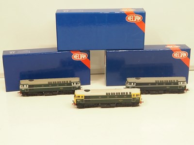 Lot 305 - A group of HELJAN OO gauge class 33 diesel...
