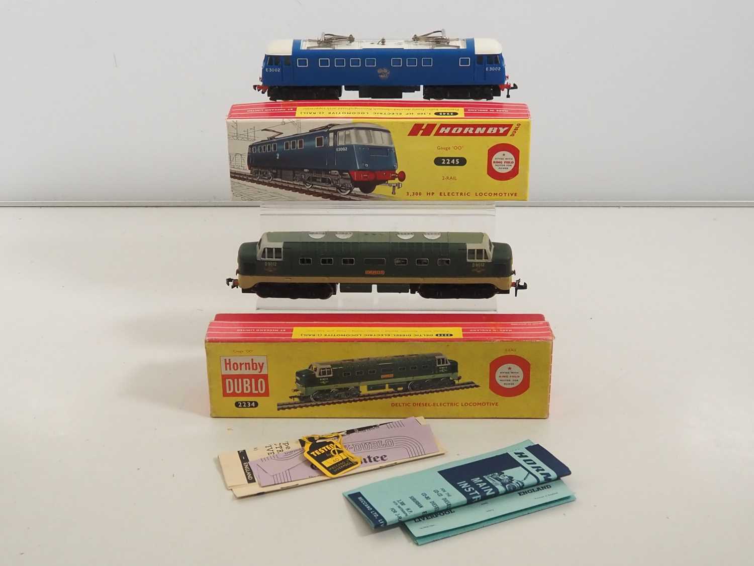 Lot 315 - HORNBY DUBLO OO gauge 2-rail locomotives...
