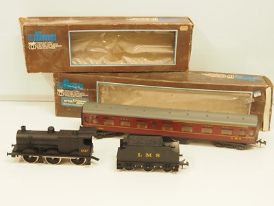 Lot 335 - A LIMA O gauge class 4F steam loco in LMS...