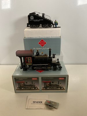 Lot 353 - An ARISTOCRAFT G scale Rodgers 2-4-2 American...