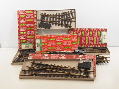 Lot 357 - A selection of LGB G scale left and right...