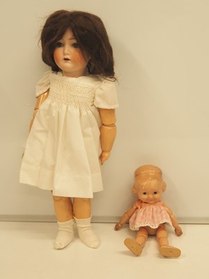 Lot 363 - A CUNO and OTTO Dressel German bisque-headed...