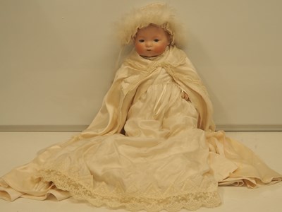 Lot 364 - An ARMAND MARSEILLE bisque headed sleeping...