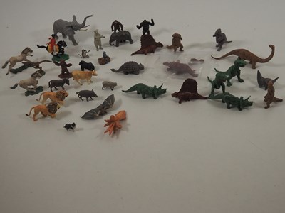 Lot 365 - A collection of plastic figures to include a...