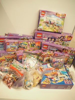 Lot 372 - A large group of LEGO FRIENDS sets to include...
