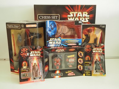 Lot 376 - A group of STAR WARS Episode I items by HASBRO,...