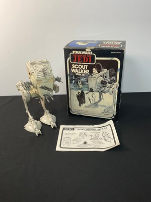 Lot 378 - A Star Wars Scout Walker Vehicle by PALITOY...