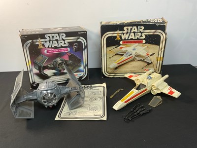Lot 384 - A Pair of boxed PALITOY Star Wars vehicles...