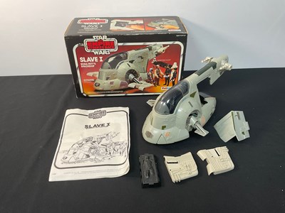 Lot 388 - A Star Wars Slave I vehicle by PALITOY with...