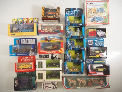 Lot 416 - A group of mixed scale CORGI diecast...