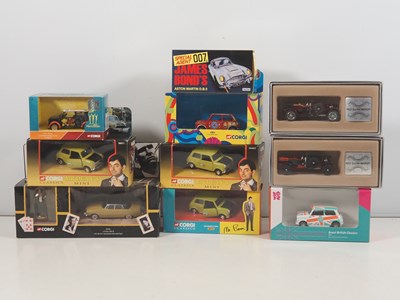 Lot 417 - A mixed group of diecast vehicles by CORGI to...