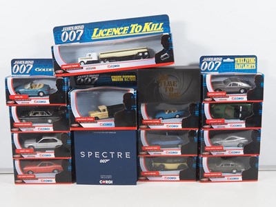 Lot 422 - CORGI group of James Bond 1:43 scale diecast...