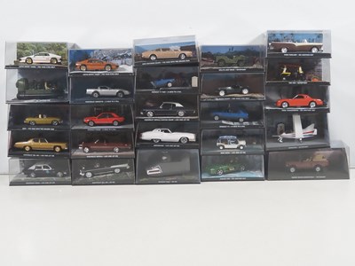 Lot 423 - James Bond diecast vehicles from the FABBRI...