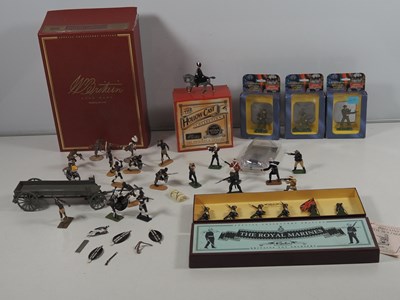 Lot 429 - A BRITAINS reissue set 8855 'The Royal Marines'...
