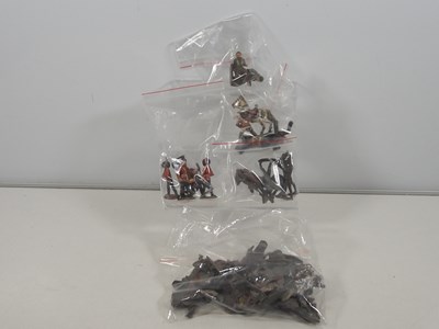 Lot 430 - A group of vintage diecast semi-flat lead...