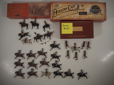 Lot 432 - A large group of BRITAINS unboxed white metal...