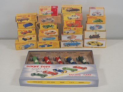 Lot 445 - Large group of original DINKY vehicles in...
