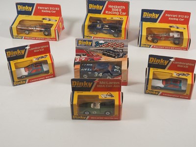 Lot 451 - DINKY - collection of diecast sports and race...