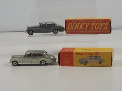 Lot 453 - DINKY - A pair of early diecast vehicles...