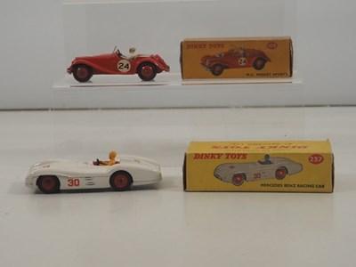 Lot 458 - DINKY - A pair of diecast racing cars...