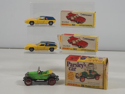 Lot 469 - DINKY - A group of three diecast vehicles...