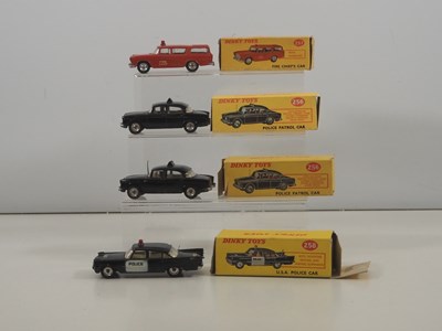 Lot 477 - DINKY - A group of four diecast vehicles...
