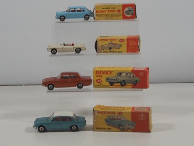 Lot 478 - DINKY - A group of four diecast vehicles...