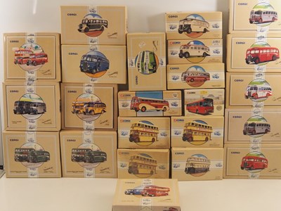 Lot 503 - CORGI CLASSICS 1:50 scale diecast buses - VG...