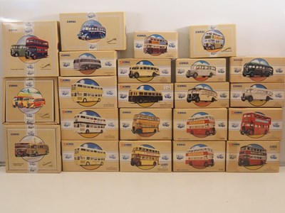 Lot 505 - CORGI CLASSICS 1:50 scale diecast buses - VG...
