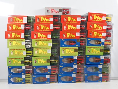 Lot 519 - A selection of BRITBUS 1:76 scale diecast...