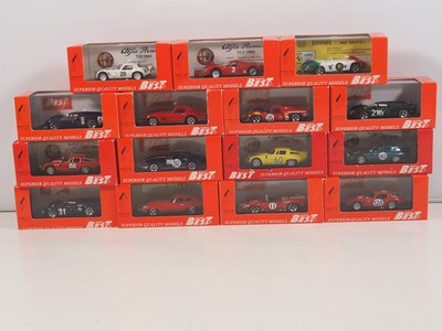 Lot 521 - A selection of 1:43 scale BEST CARS diecast...