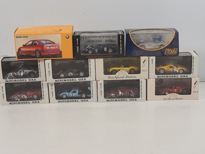 Lot 533 - A mixed group of 1:43 scale diecast cars,...