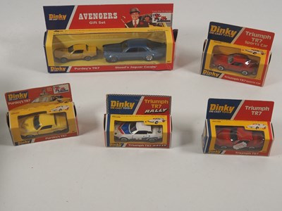 Lot 564 - A large collection of DINKY diecast Triumph...