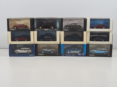 Lot 574 - A group of NOREV 1:43 scale diecast cars to...