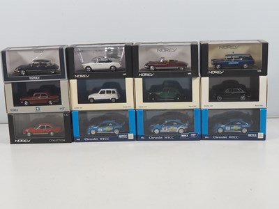 Lot 575 - A group of NOREV 1:43 scale diecast cars to...